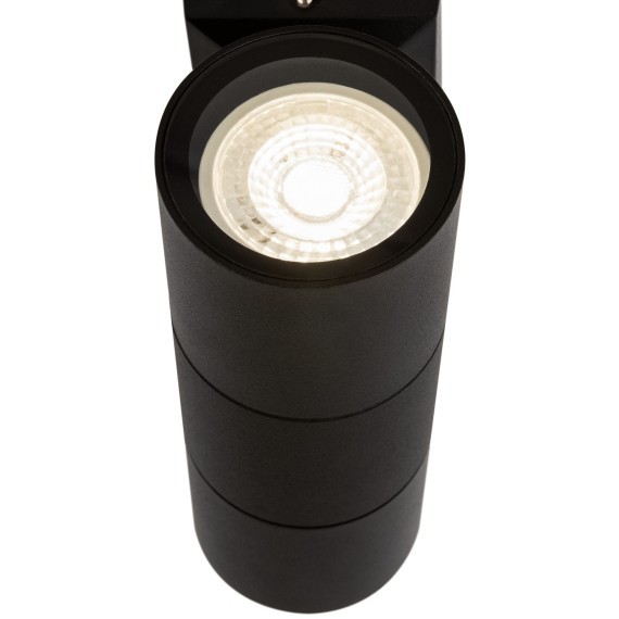 Уличный настенный светильник Maytoni O574WL-02B Bowery IP54 под лампы 2xGU10 50W