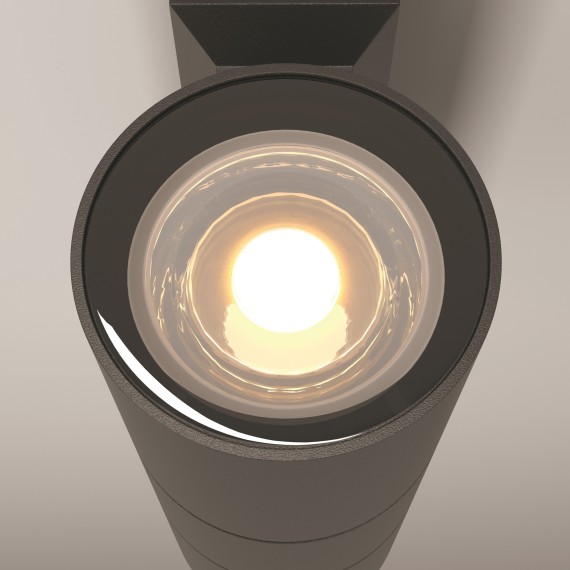 Уличный настенный светильник Maytoni O574WL-02B Bowery IP54 под лампы 2xGU10 50W