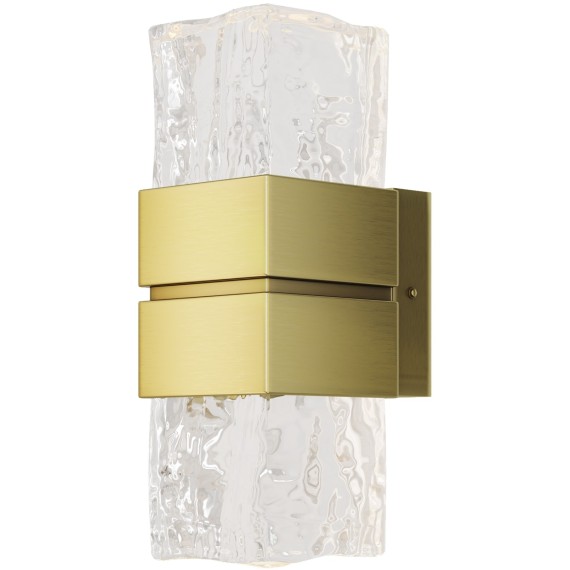 MOD505WL-L12BS3K Латунный настенный светодиодный светильник (бра) без выключателя 12Вт 3000К 900Лм CRI80 180° Maytoni Torris