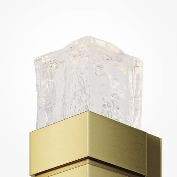 MOD505WL-L12BS3K Латунный настенный светодиодный светильник (бра) без выключателя 12Вт 3000К 900Лм CRI80 180° Maytoni Torris