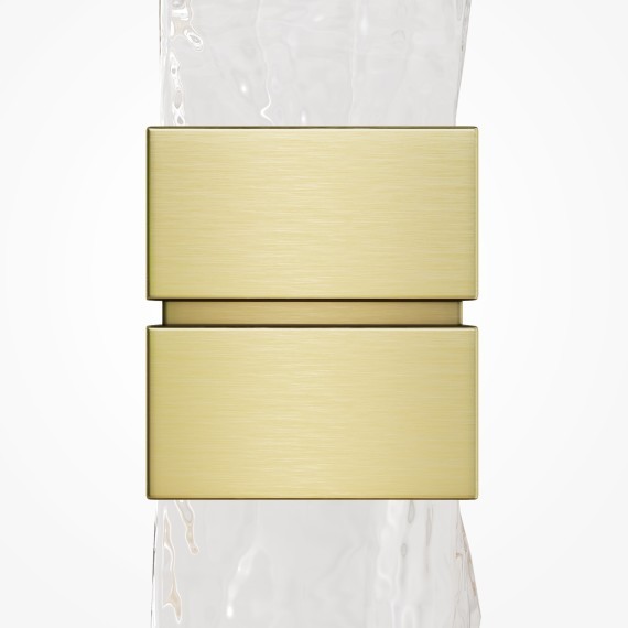 MOD505WL-L12BS3K Латунный настенный светодиодный светильник (бра) без выключателя 12Вт 3000К 900Лм CRI80 180° Maytoni Torris