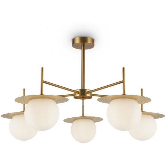 Люстра на штанге Freya FR5202PL-05BS Camelia под лампы 5xE27 60W