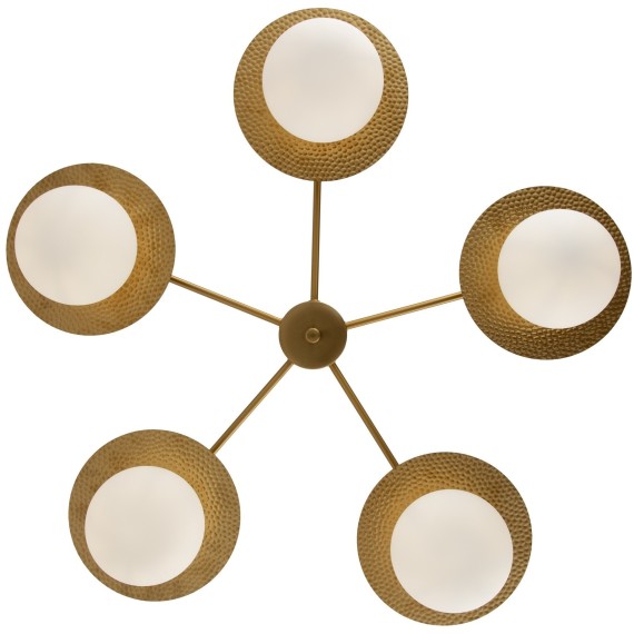 Люстра на штанге Freya FR5202PL-05BS Camelia под лампы 5xE27 60W