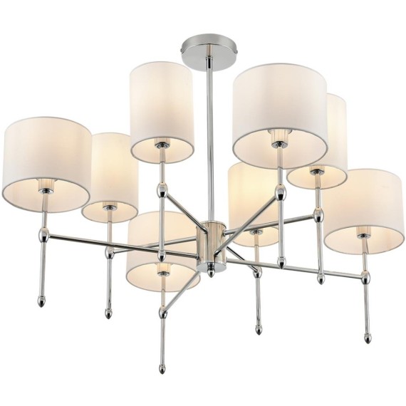 Люстра потолочная E14 Lumion LATTI 6589/8C