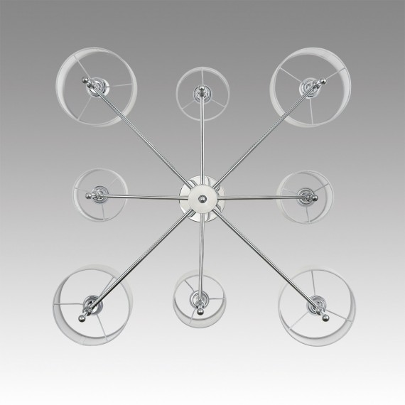 Люстра потолочная E14 Lumion LATTI 6589/8C