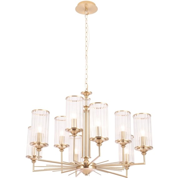 Люстра Crystal Lux GLORIA SP9 BRASS