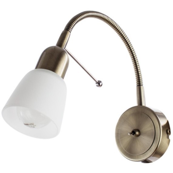 Спот настенный Arte Lamp A7009AP-1AB LETTURA под лампу 1xE14 40W