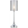 SLE107104-01 Прикроватная лампа Хром/Серебристый E14 1*40W PAZIONE