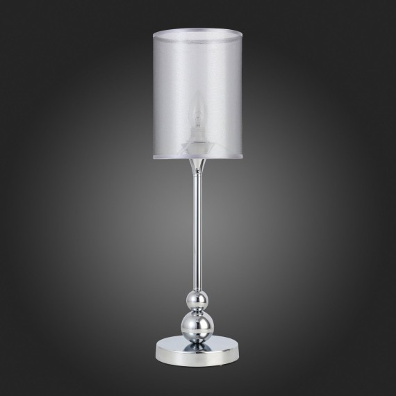 SLE107104-01 Прикроватная лампа Хром/Серебристый E14 1*40W PAZIONE