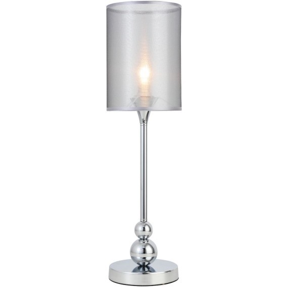 SLE107104-01 Прикроватная лампа Хром/Серебристый E14 1*40W PAZIONE