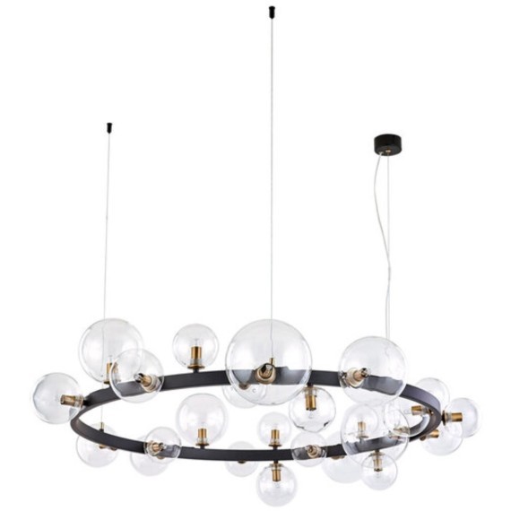 Подвесной светильник Arte Lamp A7790SP-24BK VINCENT под лампы G9 40W