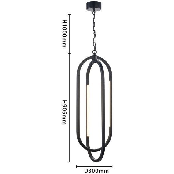 Подвесной светильник Castled 4009-4P