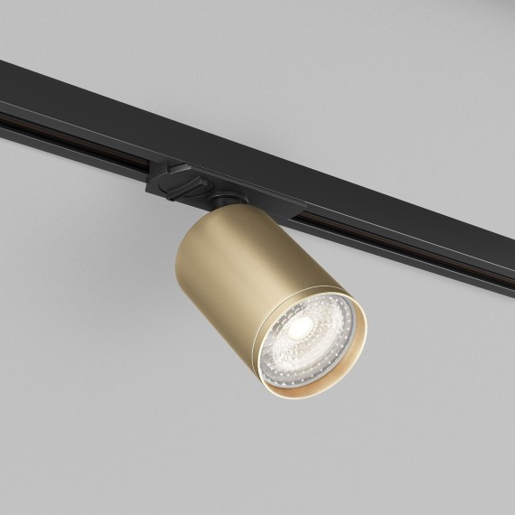 Однофазный двужильный трековый светильник Denkirs DK6201-BG Tube под сменную лампу GU5.3