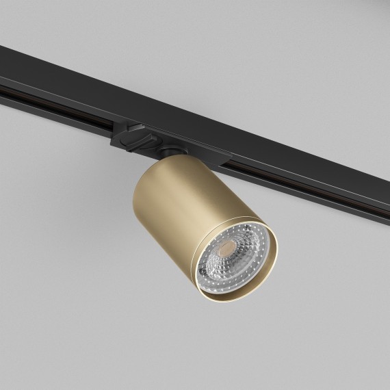 Однофазный двужильный трековый светильник Denkirs DK6201-BG Tube под сменную лампу GU5.3