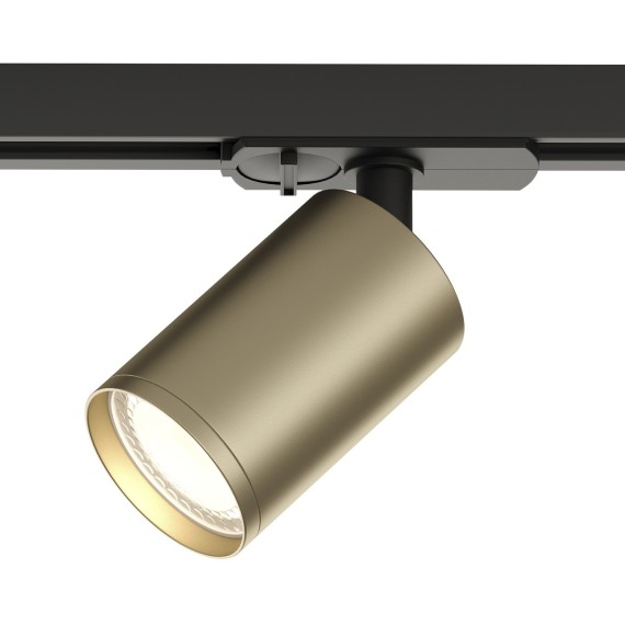 Однофазный двужильный трековый светильник Denkirs DK6201-BG Tube под сменную лампу GU5.3