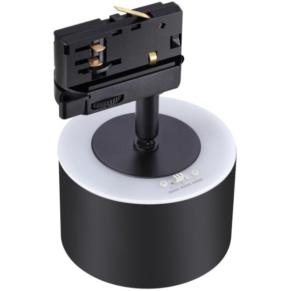 Светильник трехфазный трековый светодиодный с переключателем цветовой температуры Novotech Giro 358977