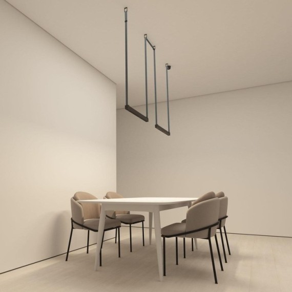 DK5573-BK Cветодиодный светильник на ременный шинопровод Denkirs Belty CRI90+ 3000К 1950Лм 24° 24Вт