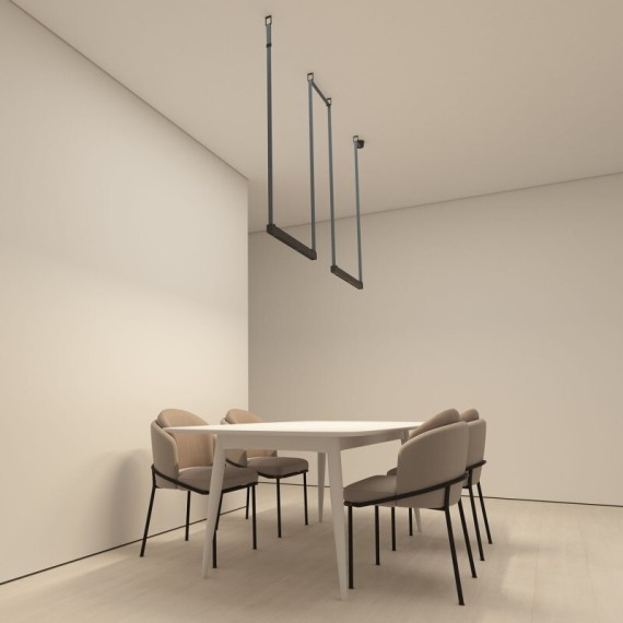 DK5573-BK Cветодиодный светильник на ременный шинопровод Denkirs Belty CRI90+ 3000К 1950Лм 24° 24Вт