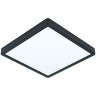 99257 Светодиодный накладной светильник FUEVA 5, 20.5W (LED), 285х285, H28, 2500lm, 4000K, сталь
