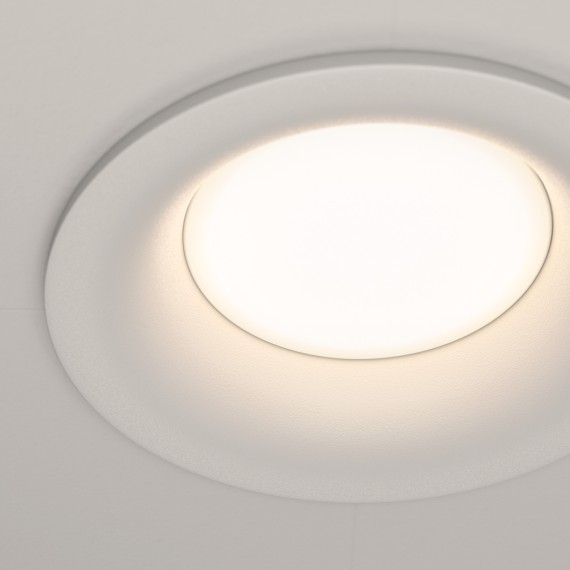 Встраиваемый светильник Maytoni DL027-2-01W Slim под лампу 1xGU10 50W