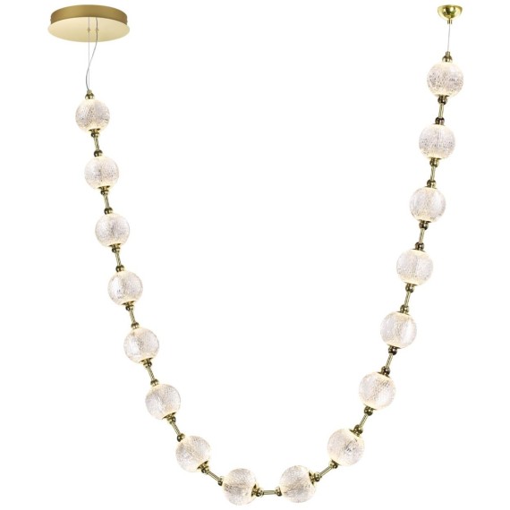 Подвесной дизайнерский светильник Odeon Light LED 64W 4000K 3520Лм CRYSTAL 5008/64L