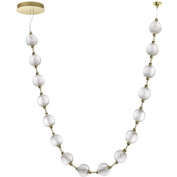 Подвесной дизайнерский светильник Odeon Light LED 64W 4000K 3520Лм CRYSTAL 5008/64L