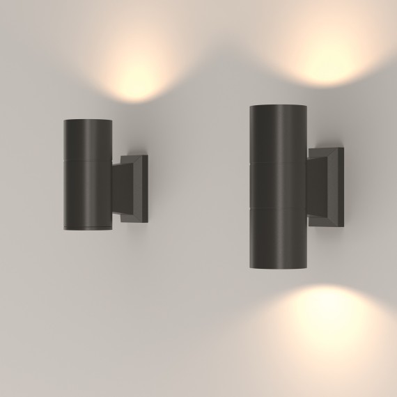 Уличный настенный светильник Maytoni O574WL-01B Bowery IP54 под лампу 1xGU10 50W