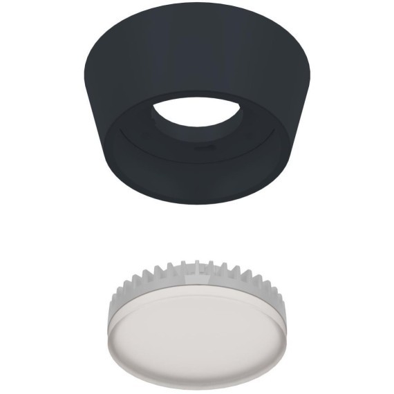 4675-1U, уличный светильник, D100xH40, 1xGX53LEDx15W, IP54, excluded