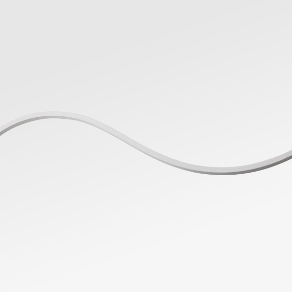 Профиль квадратный силиконовый 10х10 мм (тип В) PROFILED 20м/упак для LED ленты   441021