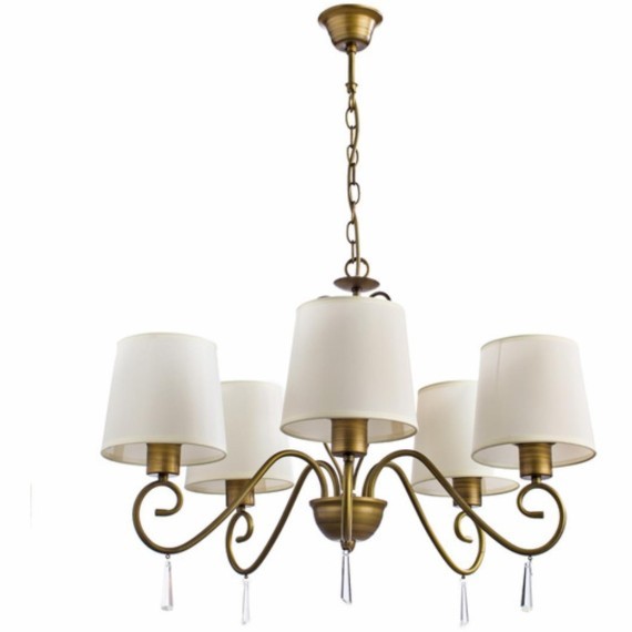 Подвесная люстра Arte Lamp CAROLINA A9239LM-5BR