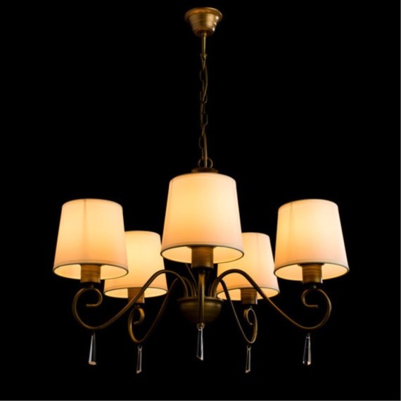 Подвесная люстра Arte Lamp CAROLINA A9239LM-5BR