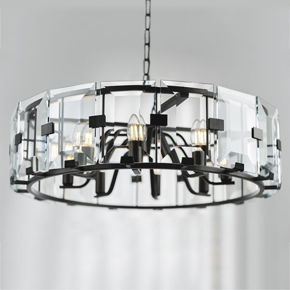 Подвесная люстра хрустальная Novara 713287