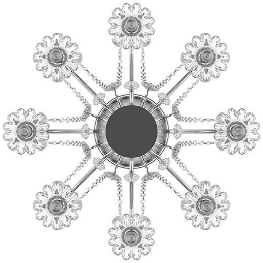 Хрустальная люстра подсвечник SCHON 790114