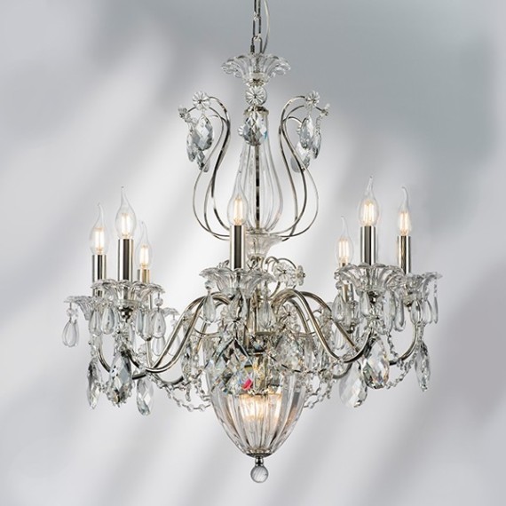 Хрустальная люстра подсвечник SCHON 790114