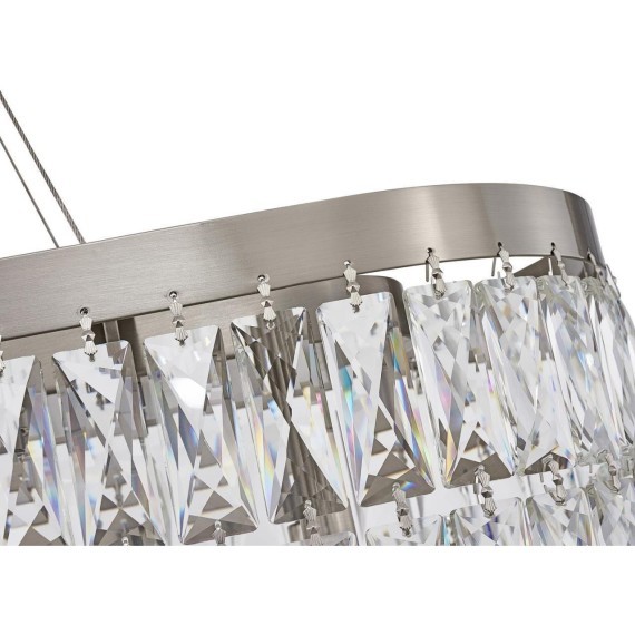 4715-12U, Подвесная люстра, L1000xW290xH450/1950, 12xG9x40W, excluded