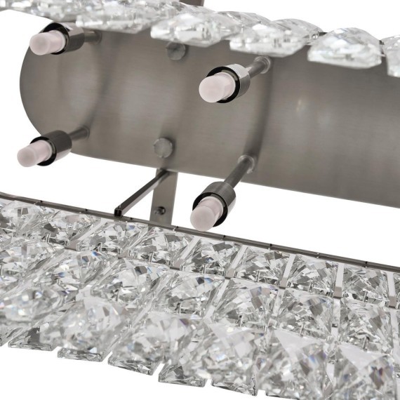 4715-12U, Подвесная люстра, L1000xW290xH450/1950, 12xG9x40W, excluded