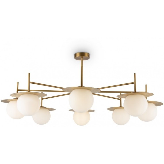 Люстра на штанге Freya FR5202PL-08BS Camelia под лампы 8xE27 60W