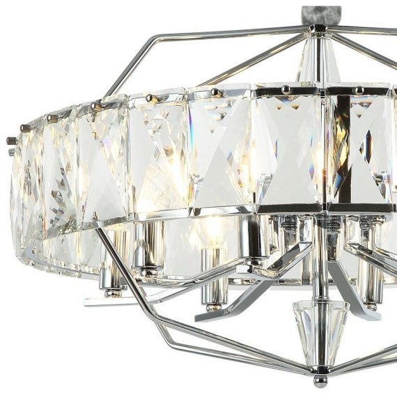 Люстра подвесная хрустальная Stilfort 2090/09/08C серия Avenue