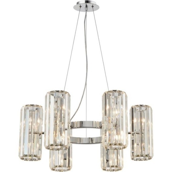 Люстра подвесная хрустальная 2175/09/12P Stilfort, серия Twin