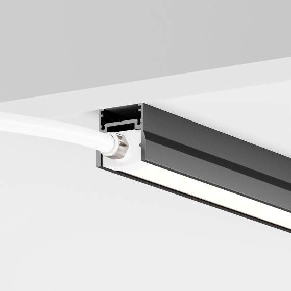 Токоведущий светильник 3м для уличной трековой системы Maytoni Elasity IP65 Outdoor O-TR001-LL-L30W3K