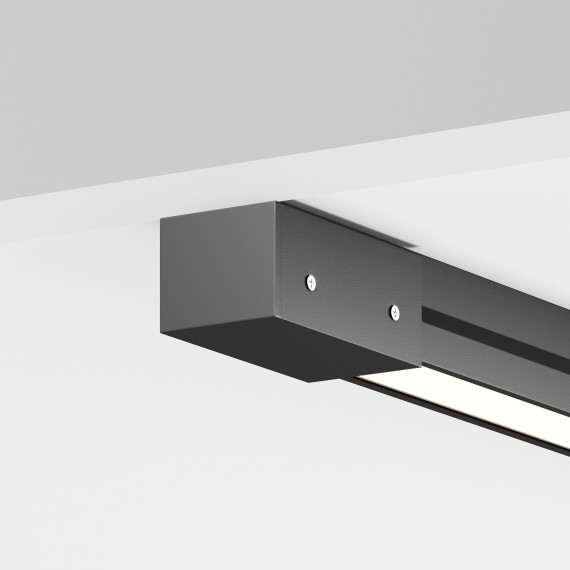 Токоведущий светильник 3м для уличной трековой системы Maytoni Elasity IP65 Outdoor O-TR001-LL-L30W3K