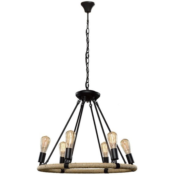 LOFT1861/6 Подвесная люстра LOFT IT Rope filament