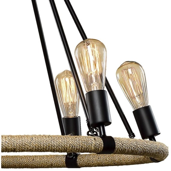 LOFT1861/6 Подвесная люстра LOFT IT Rope filament