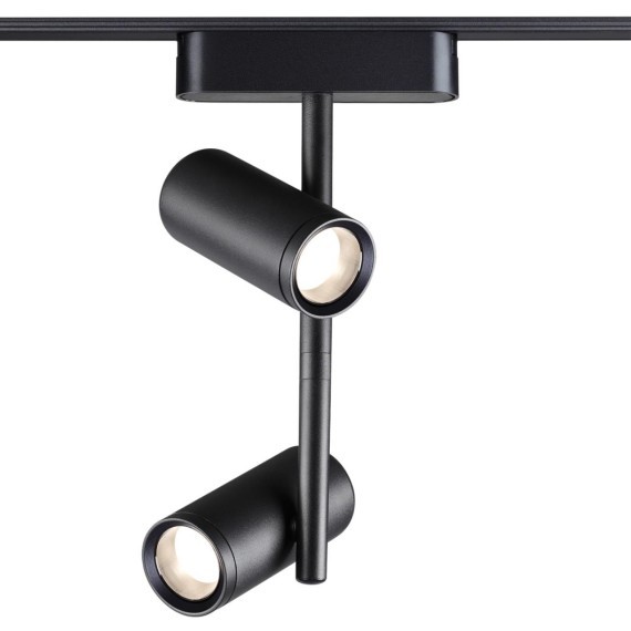 359106 Трековый магнитный светодиодный светильник Novotech SMAL 48V CRI90+ 4000К 1360Лм 24° 2*8W
