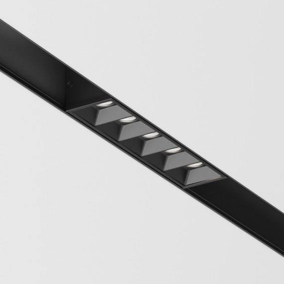 TR014-2-10W4K-B Трековый магнитный светодиодный светильник Maytoni Gravity CRI90+ 4000К 700Лм 24° 10Вт