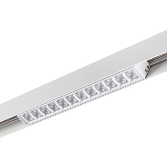 358417 Трековый светодиодный светильник Novotech Flum CRI90+ 4000К 960Лм 45° 12W