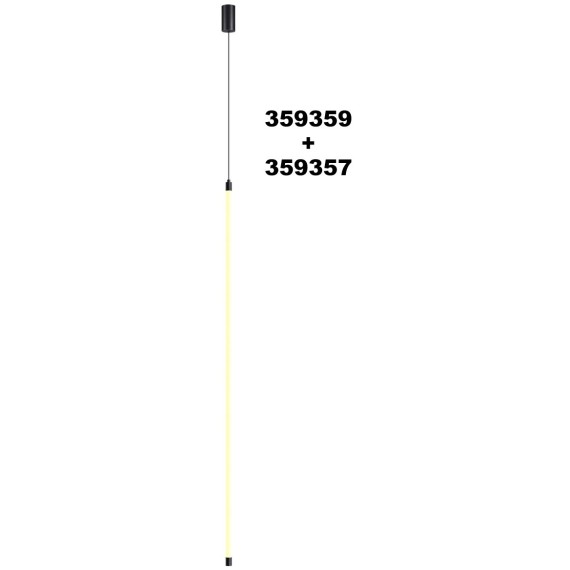 Модульный светодиодный линейный светильник 20W 3000K 1540Лм Novotech VITZ 359357