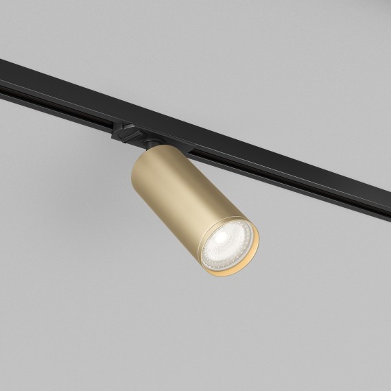 Однофазный двужильный трековый светильник Denkirs DK6202-BG Tube под сменную лампу GU10