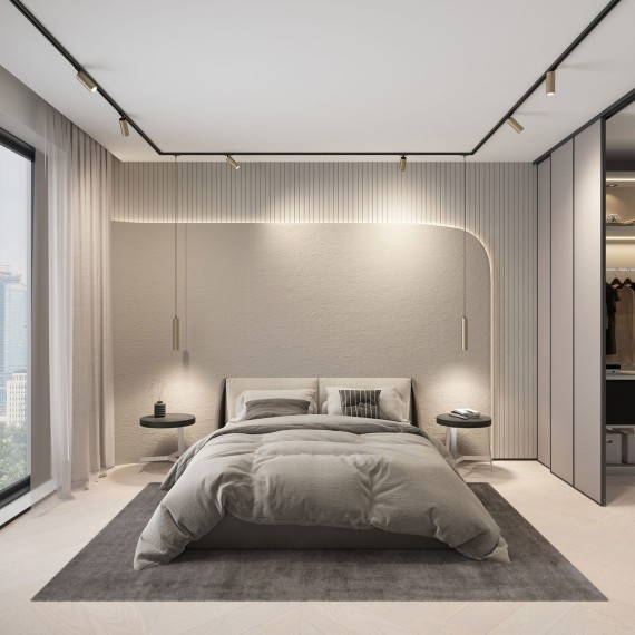 Однофазный двужильный трековый светильник Denkirs DK6202-BG Tube под сменную лампу GU10