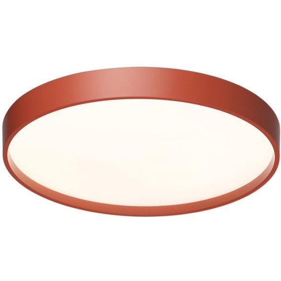 7744/EL COLOR SN Светильник светодиодный потолочный пластик/белый/красный LED 70Вт 3000-6000К D480 IP43 пульт ДУ MAVIC